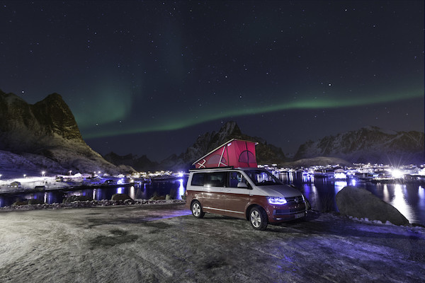 Volkswagen California - Lofoty, Norwegia